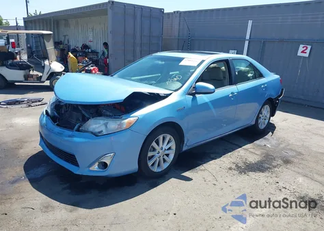 2013 Toyota Camry Hybrid Xle from USA, damaged, VIN 4T1BD1FK5DU075508